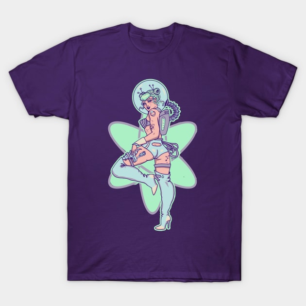 Space Dame T-Shirt by SophieJewel